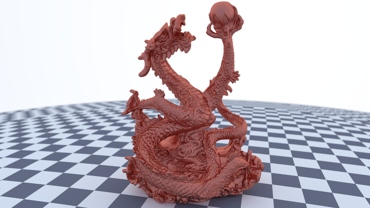 example dragon render